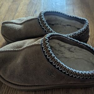 UGG Tan Suede Slippers